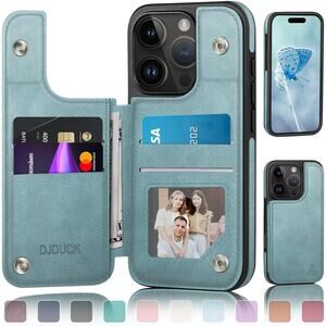 iPhone 16 Pro Wallet Case with Card Holder